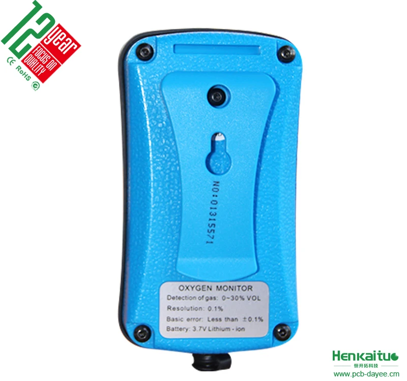 Портативный анализатор качества воздуха с умным датчиком детектор кислорода и газа O2