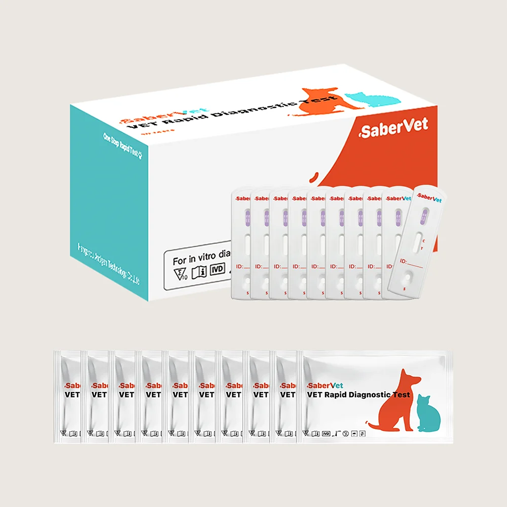 High Sensitivity FPV Ab Feline Panleukopenia Test Kit Rapid Test Veterinary Equipment