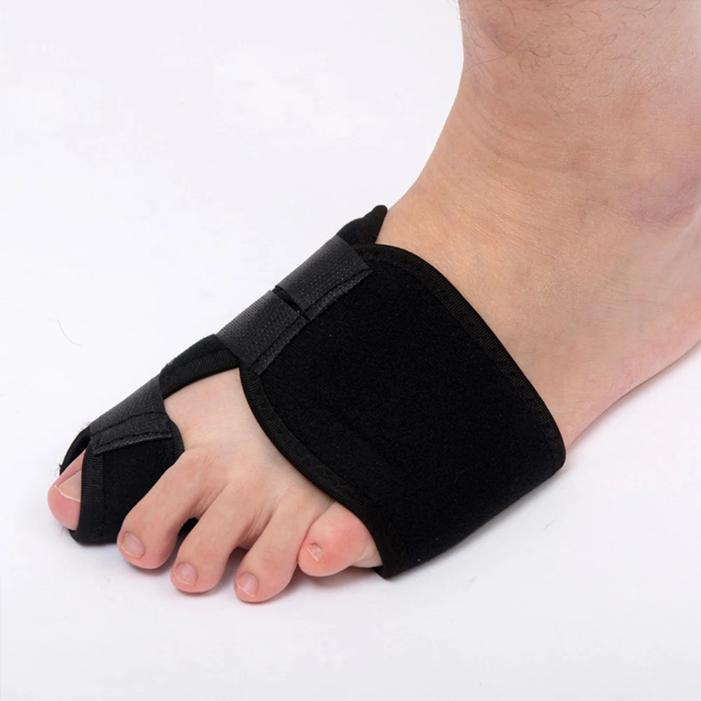 Toe valgus correction for hallux valgus deformity in adults and children with large foot bone valgus Toe brace correction strap