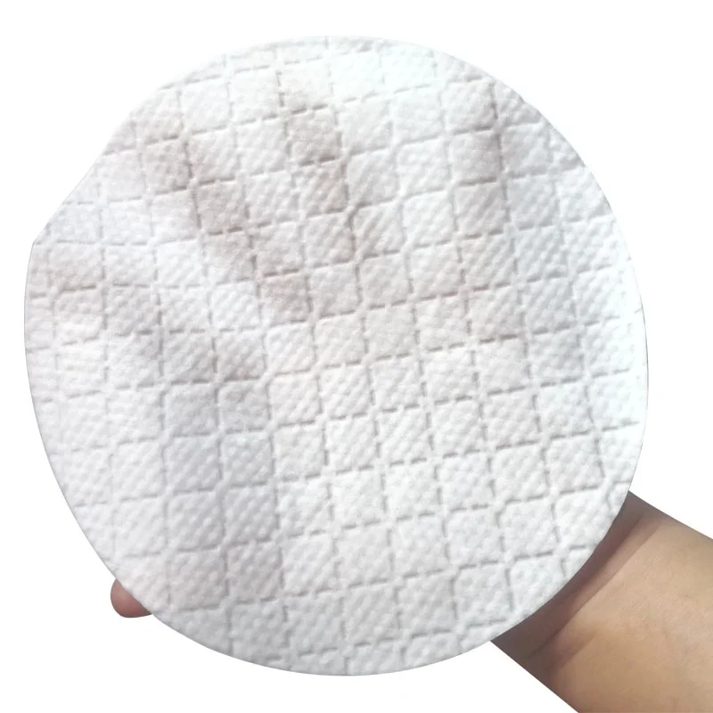 BaoJia Latest Design Promotional Disposable Sweeper Head Korea Nonwoven Round Mop Pad cloth manufacturer