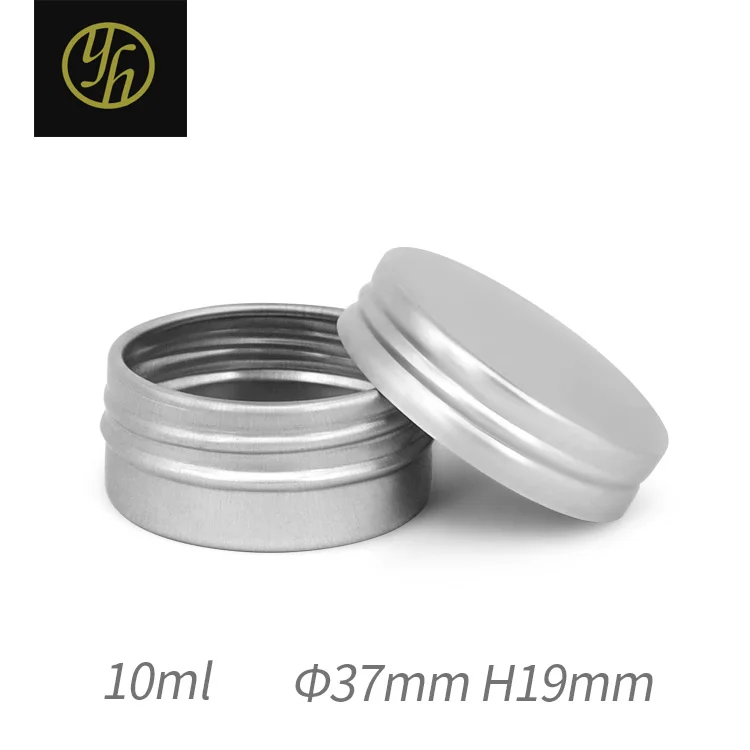 colorful printing metal tins wholesale custom 10ml aluminum jar aluminum small tea tin container