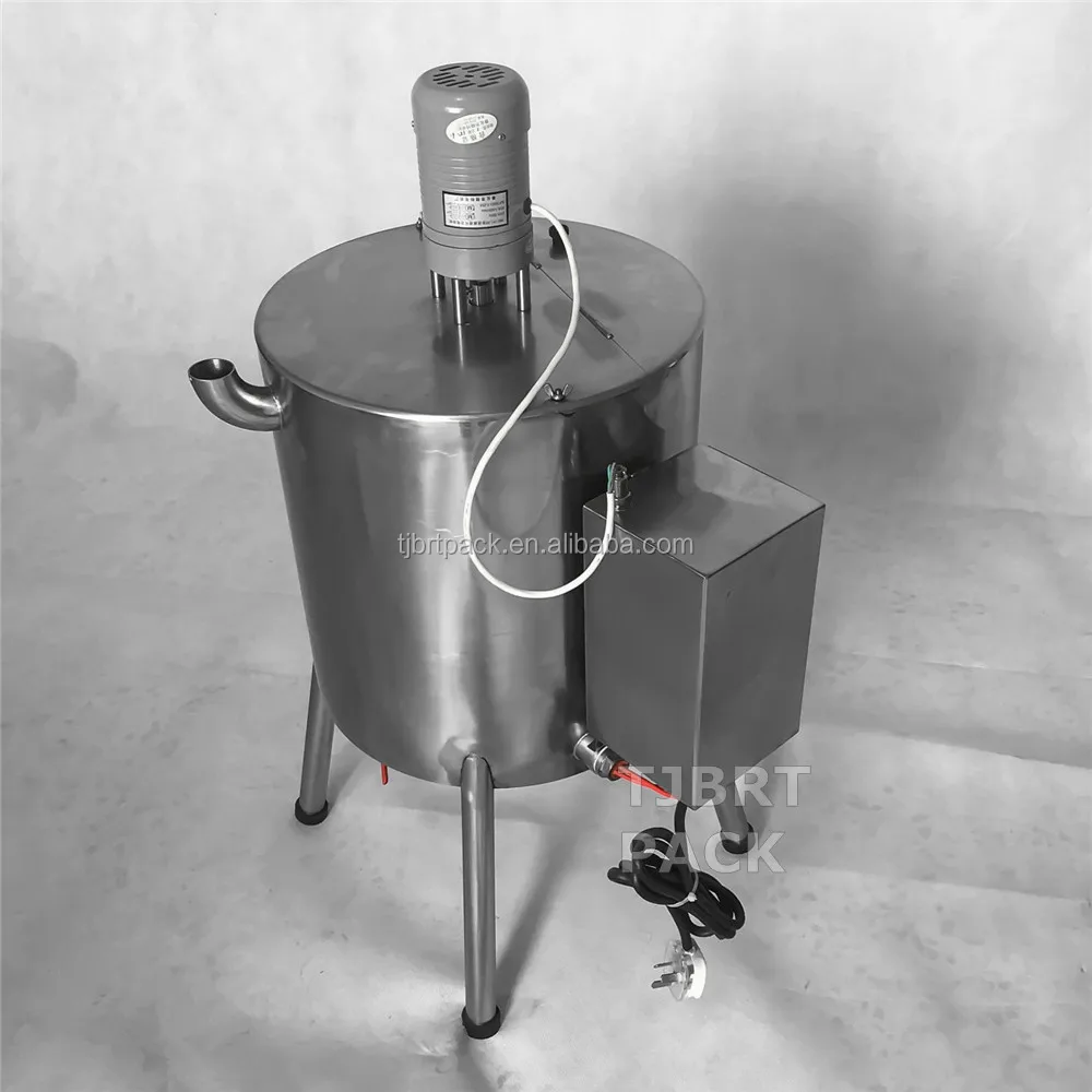30L Semi Automatic heating stirring liquid cream balm filling machine lipstick filling machine