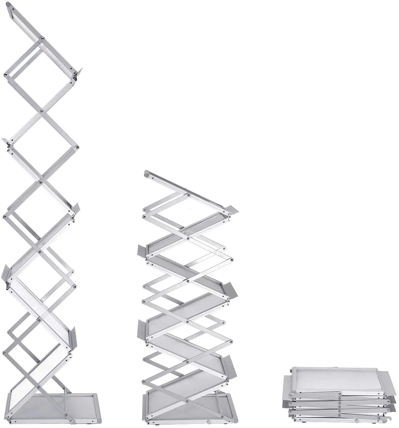 A4 Catalogue Shelf,portable magazine rack,Portable Brochure Stand