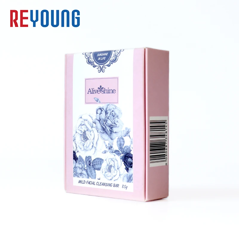 REYOUNG High Quality Fancy Color Printed Recyclable Corrugated Cheap Soap Paper Packing Box