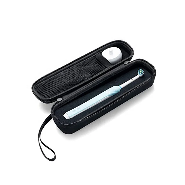 Hard Case Fits Oral B Pro 1000 Power Rechargeable Electric Toothbrush Mesh Pocket for accessories