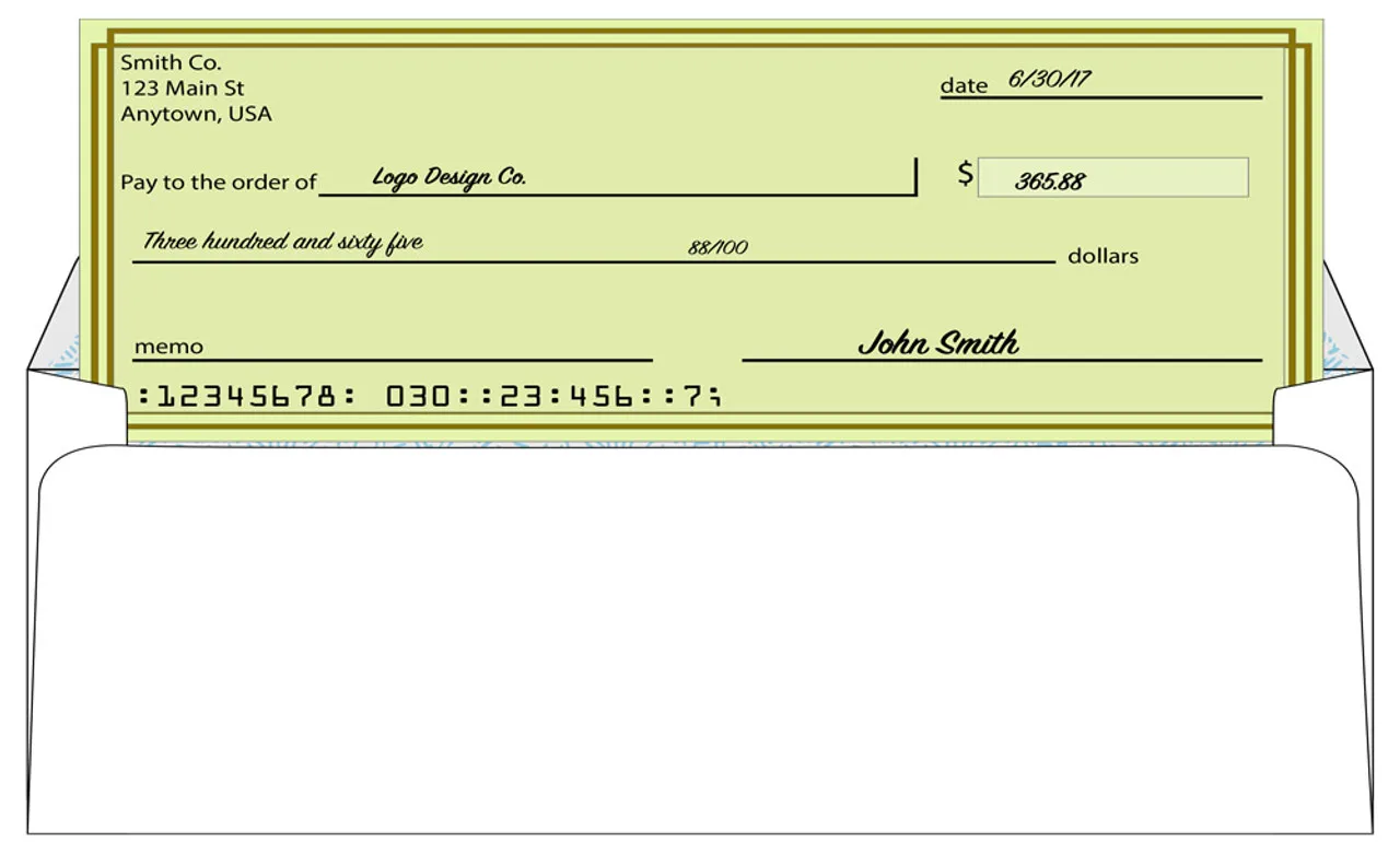 OEM Custom White Security Business Mailing Envelope #10 Self-Seal Wallet Envelope with Clear Window