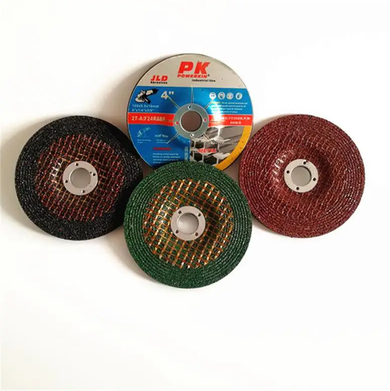 High Efficient Aluminum Oxide Abrasive  4 1/2 Inch Metal Grinding Disc Buffing Polishing Wheel For Metal