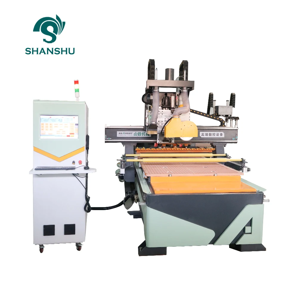 China Factory Pantograph Cnc Woodworking Engraving Machine 3d with Saw Cut