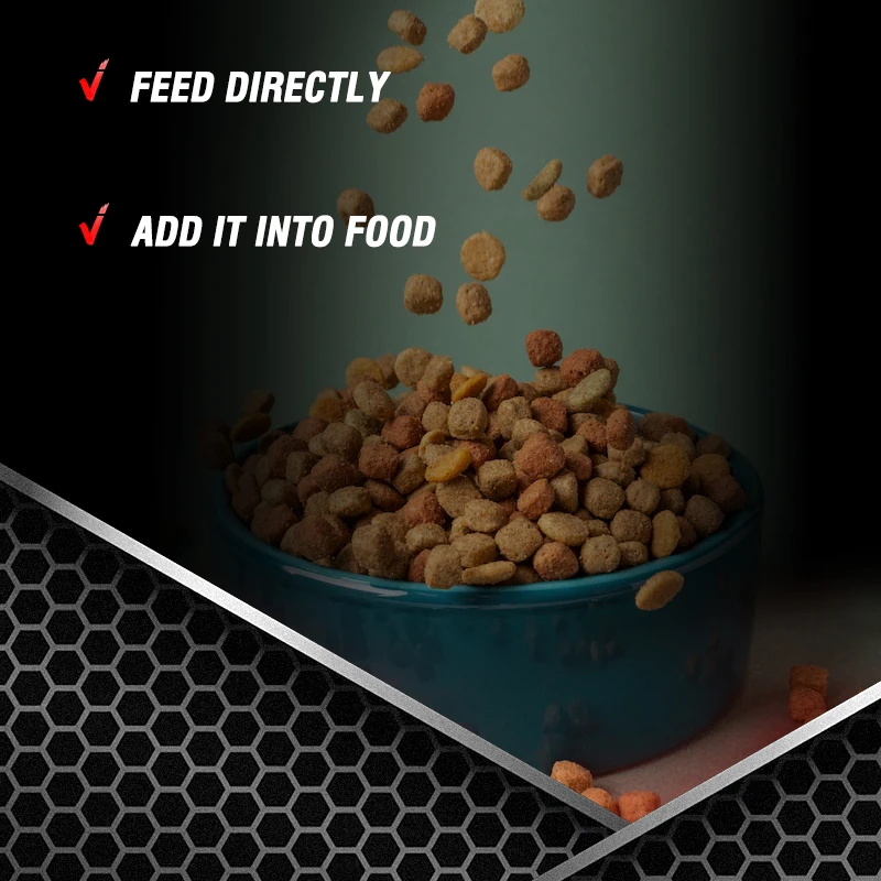 OEM ODM Dog Muscle Builder Bully Max All in One High Protein Muscle Gainer Dog Training Supplement