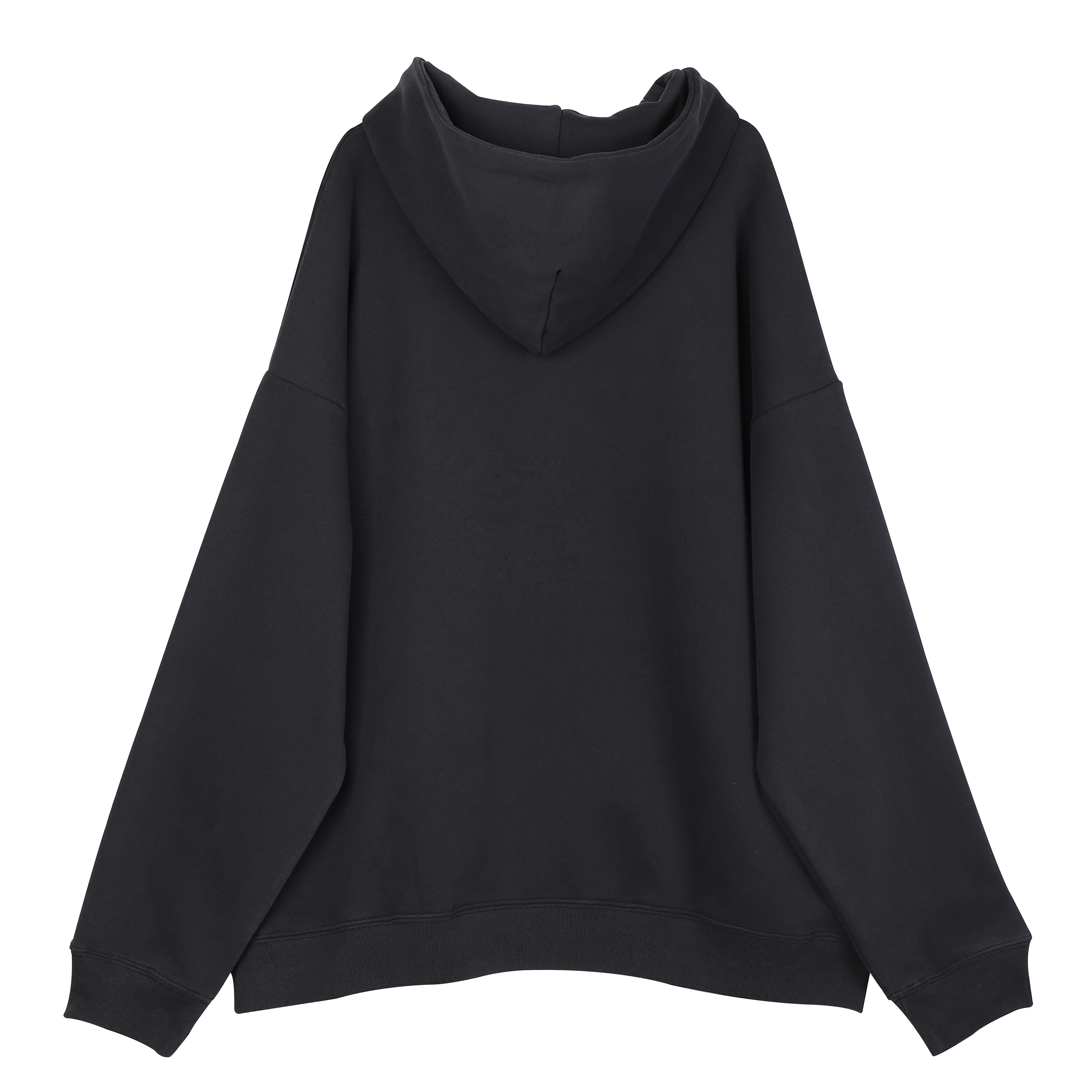 Hoodie manufacturers heavy boxy fleece hoody plain oversized hip hop zipper up mens hoodies sweatshirts