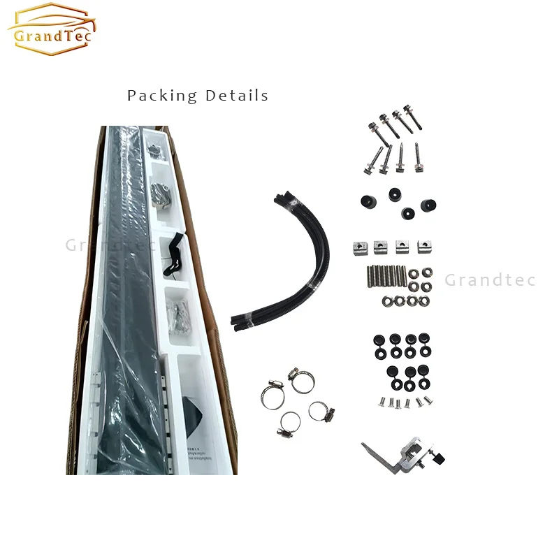 GRANDTEC Easy Installation Manual Roll Up Truck Pickup Bed Cover Manual Tonneau Cover Roller Lid For Ford Ranger Wildtrak T8