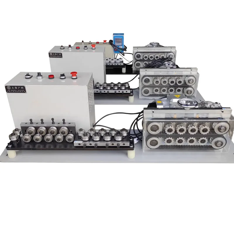 With conveyor belt feeder  JDF18/42mm rebar wire straightening machine