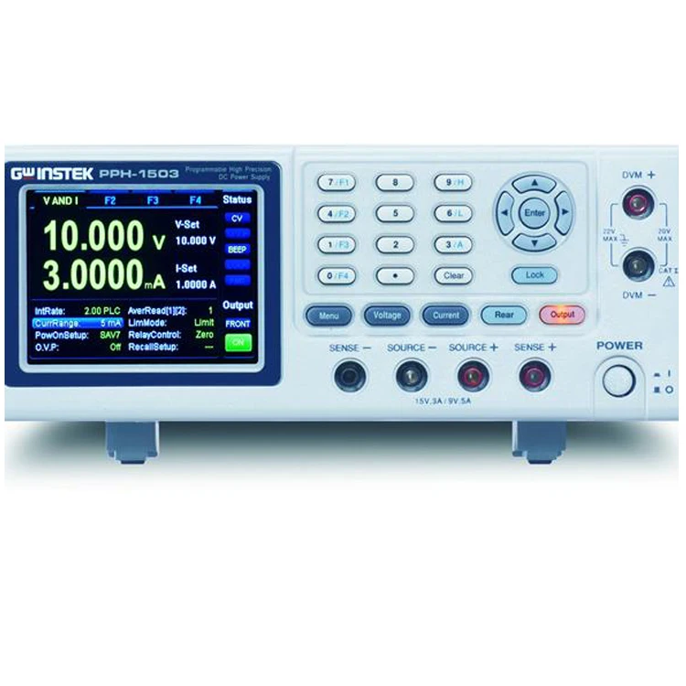 Gwinstek PPH-1503D&PPH-1506D&PPH-1510D linear Dual channel DC power output laboratory equip