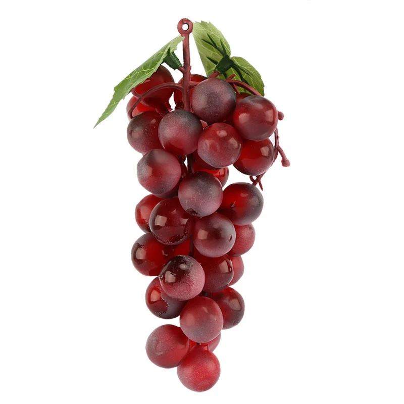 artificial simulation grapes bunches interior decoration ornaments plant fruit model props simulation plastic fake grape