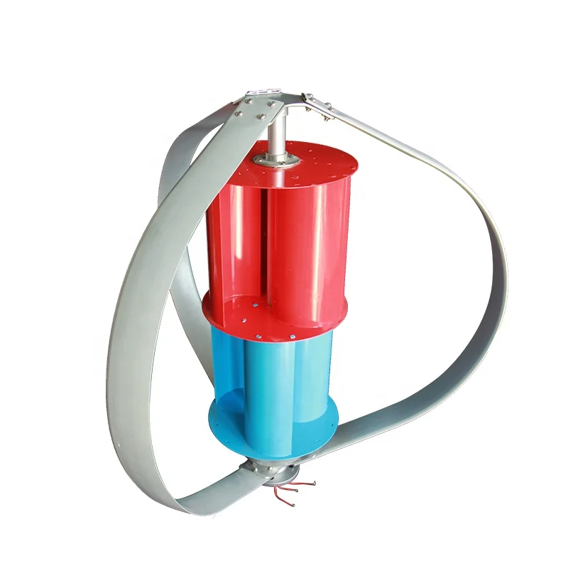 Low startup wind speed and high wind energy utilization rate 5000w vertical wind turbine