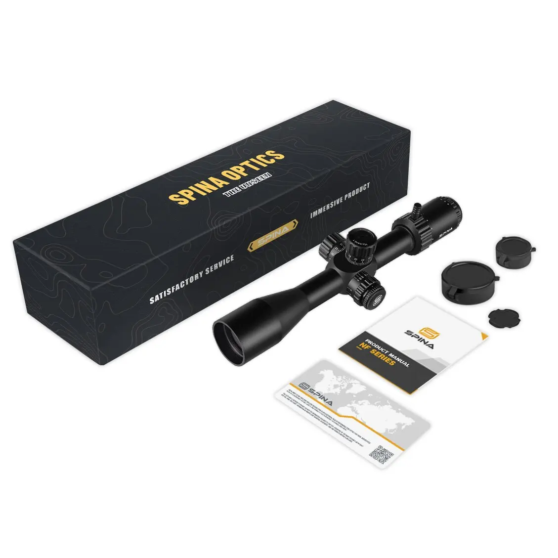 4-16x44 Zero Stop First Focal Plane Illuminated FMC Long Range Hunting Scope Sight