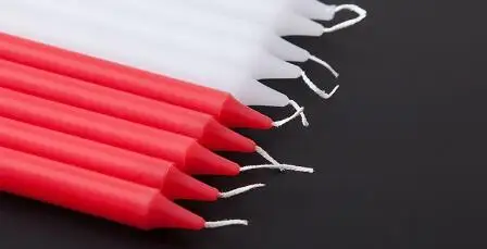 Домашнее освещение красные и белые свечи бездымные Романтические Свадебные