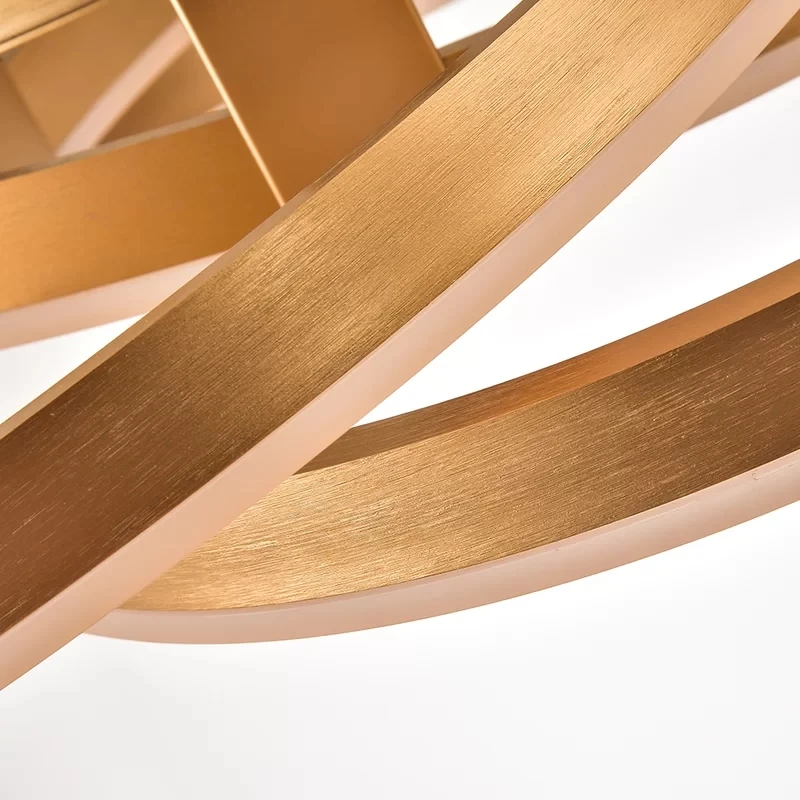 New conical chandelier with open down lamp LED restaurant ceiling bar table lamp and table chandelier