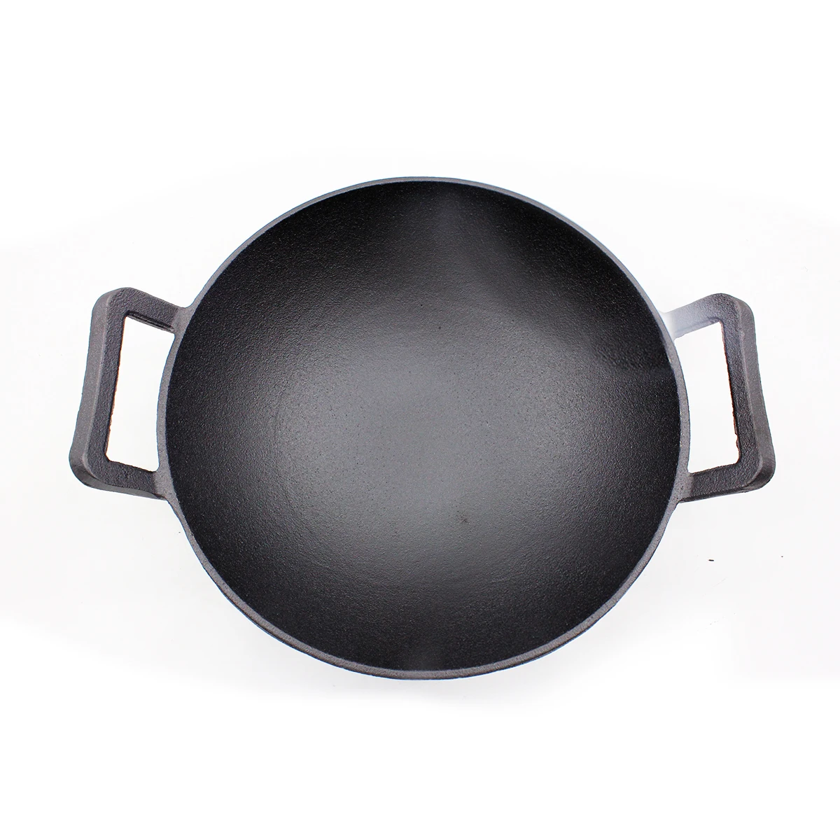 Чугунная китайская большая кастрюля для приготовления пищи с большой