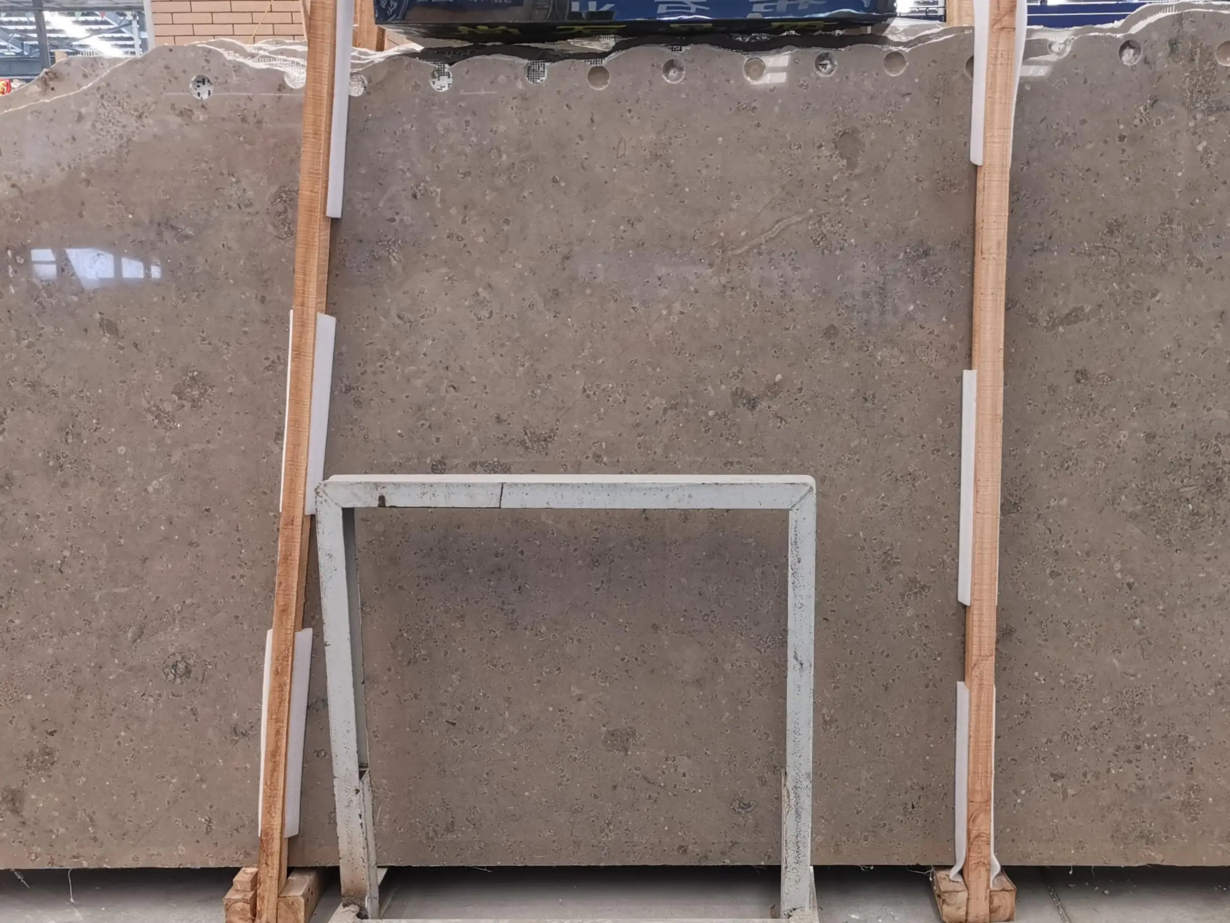 SHIHUI Project Natural Stone Jura Grey Limestone Slab Wall Floor Tiles Cladding For Outdoor Limestone Wall Cladding