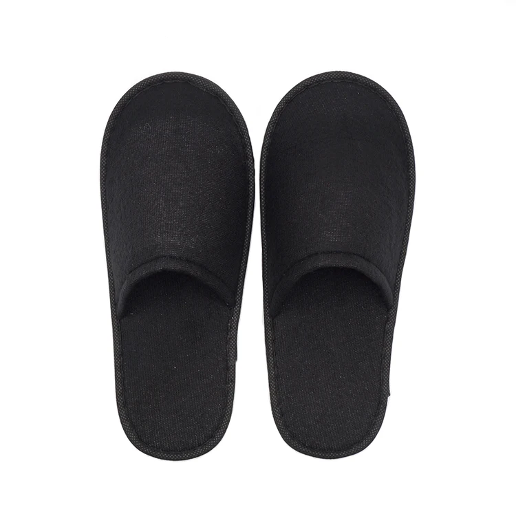 Hotel Supplies Star Hotel Disposable Slippers Customized Logo Nap Cloth Hotel Slippers For Men Women