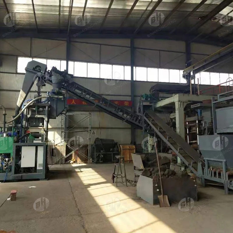 horizontal automatic horizontal type flaskless molding casting machine/flask-less molding production line for iron casting