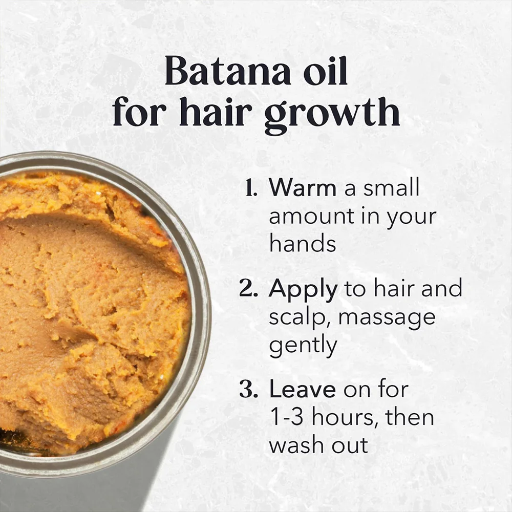 Private Label Batana Hair Growth 100% Shea Butter Prevent Forks And Breaks Organic Batana Butter Batana Oil for hair growth