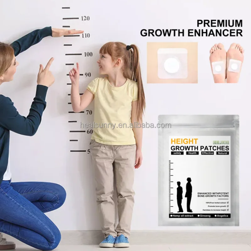 8pcs Height Increasing Foot Patches Enhancer Grow Height Enhancer Patch