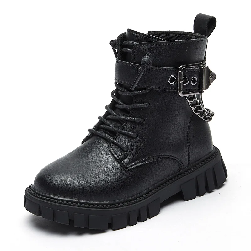Shangzhou OEM Sepatu Танак мягкая подошва теплая Студенческая защитная обувь в британском стиле сапоги