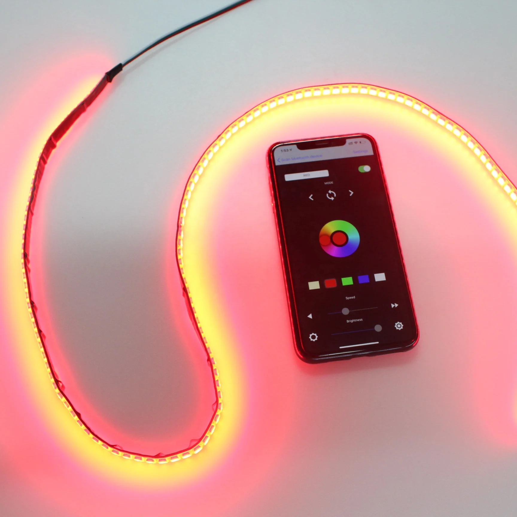 Magic Color 144 LED Per Meter 5V Pixel SK6812 5050RGBW SPI Addressable RGBW LED Strip