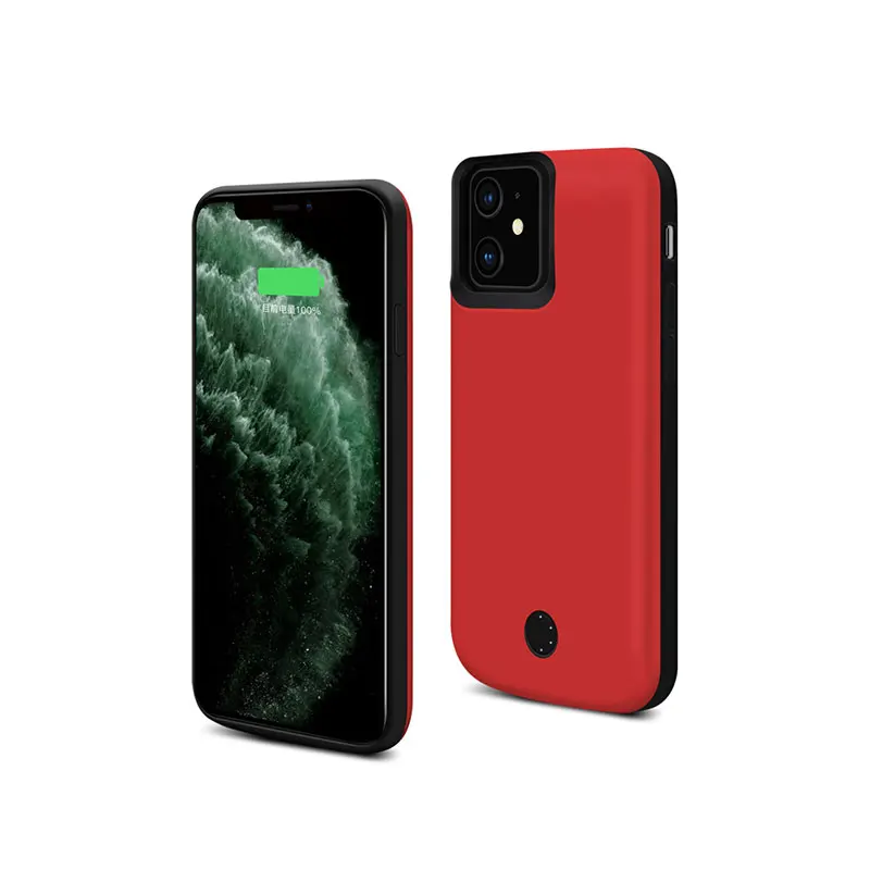 
New design tpu all-inclusive anti-drop mobile phone case back clip battery phone case for iphone 11/11 pro/12 