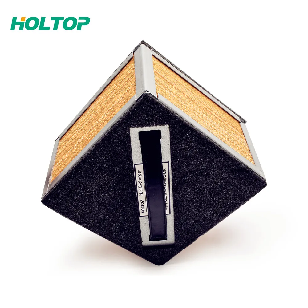 Paper enthalpy recovery total crossflow plate heat exchanger