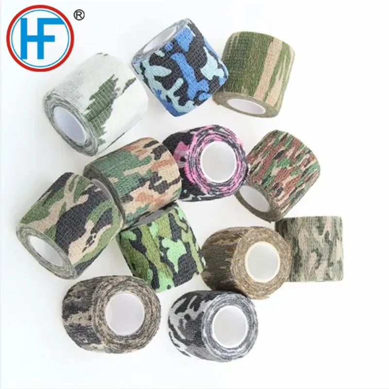 ISO/ CE/FSC Approved Hot Sale Non woven elastic cohesive self- adhesive bandage -- human or animals