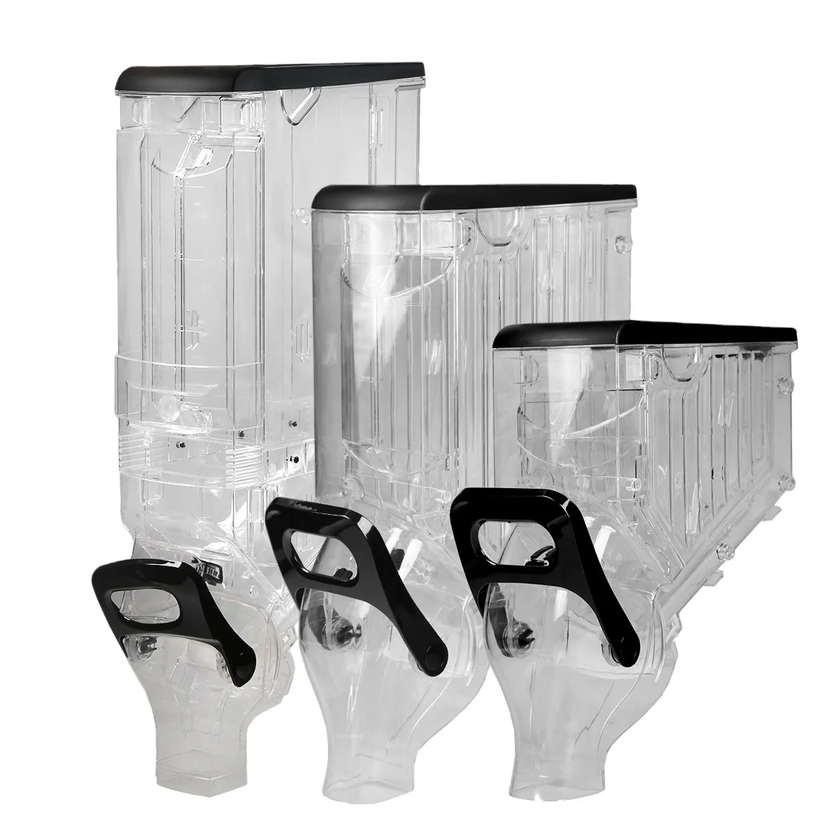 Современный настенный или подставка для сухого пищевого дозатора супермаркета