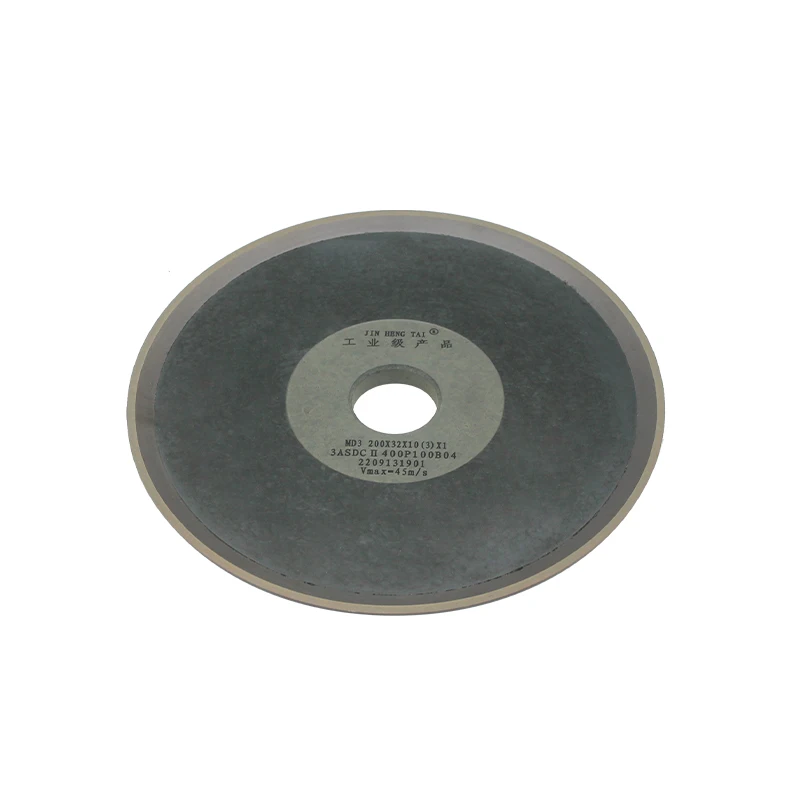 MD3 200X32X10(3)X1  Grinding the front corner of the Chain Saw Edging Diamond Grinding Disc for Face Angle Cutter Grinder