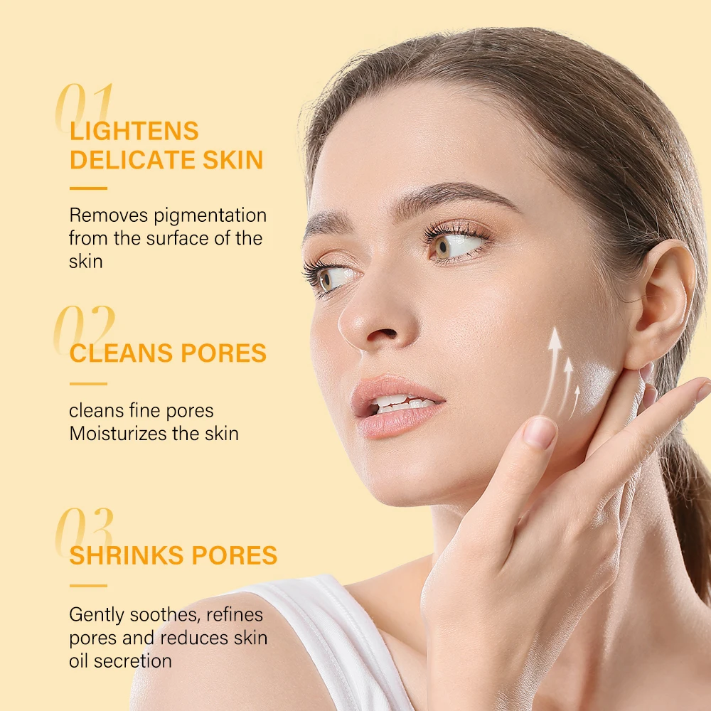 Private Label Serum Reduce Skin Oil Secretion Clean Fine Pores Moisturizes the Skin 30ml MOOYAM Kojic Acid Turmeric Solution