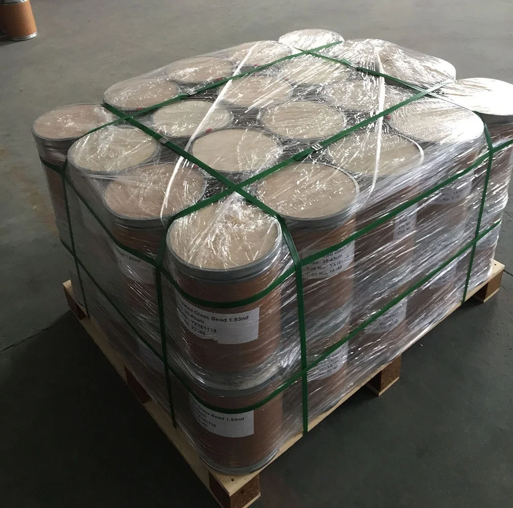 Reflective pigment  high brightness glass beads for coatings