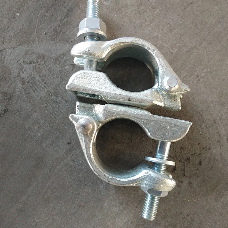 EN 74-1 90 degree scaffolding clamp coupler for pipes