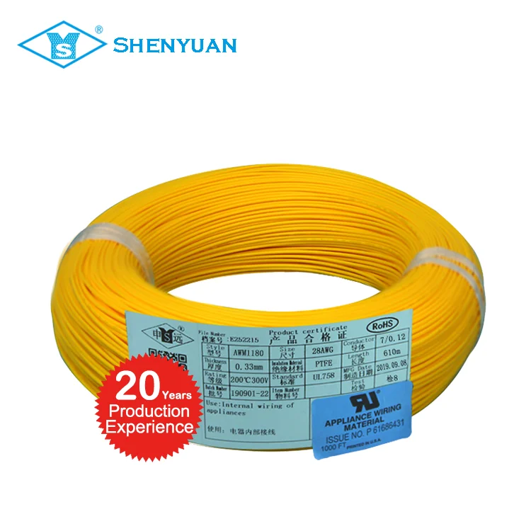 Высокое качество FEP/PFA/PTFE медь 1 5 мм 2 4 6 Электрический провод