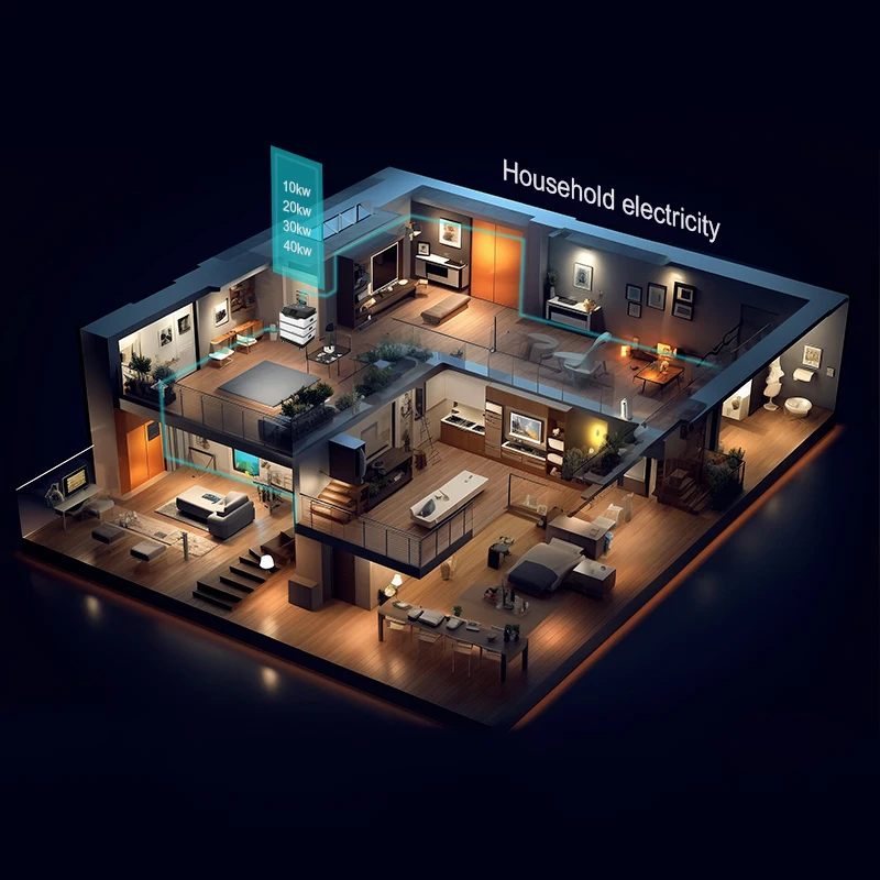 Solar PV Energy Storage System Residential Solar Power Battery Storage Ess for home