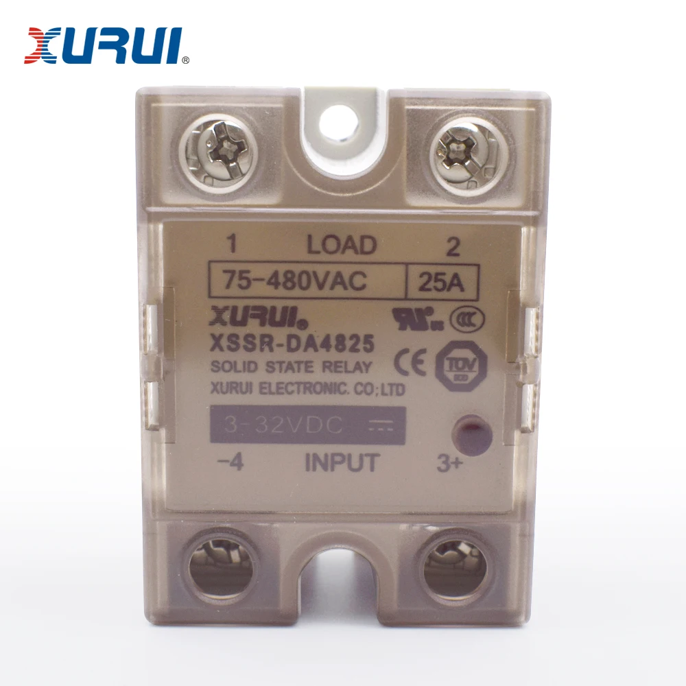 UL CE Certificated 3-32VDC single phase solid state relay