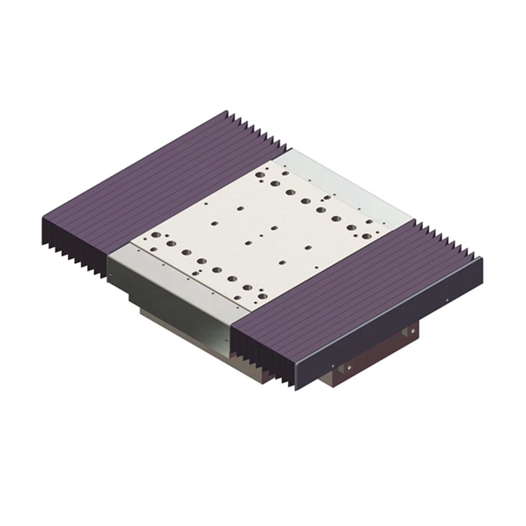 High Accuracy Hydrostatic Guides With Linear Motor Used in Milling Machines