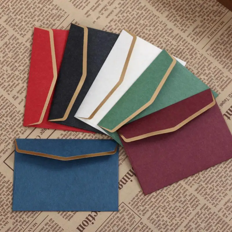 Custom mini small biodegradable cheap brown kraft paper seed packet envelopes