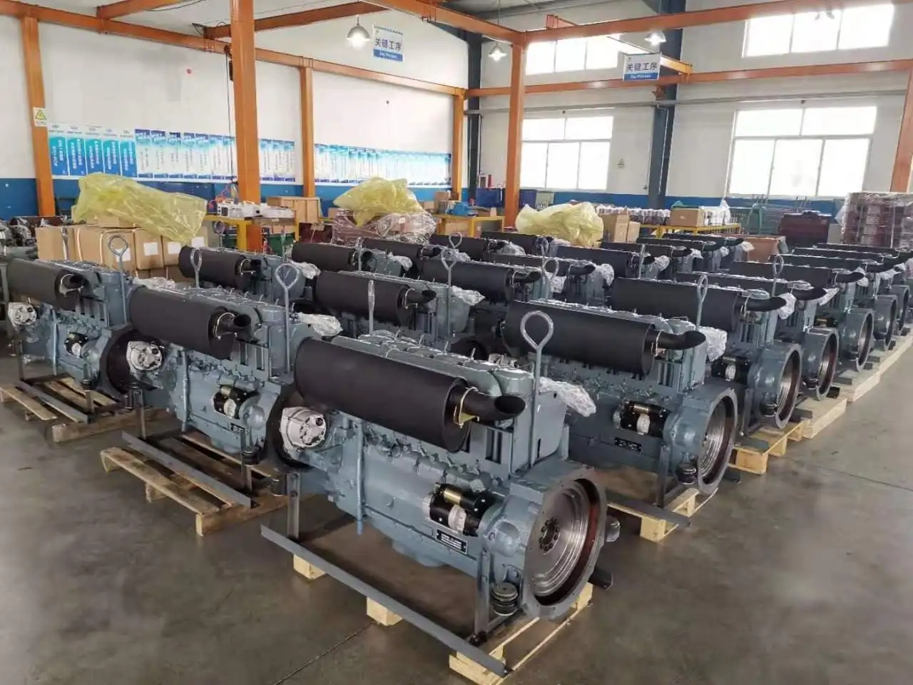 water pump agriculture irrigation pump motor machinery engines dowers air cooled deutz 6 cylinder  diesel engine F6L913 for sale