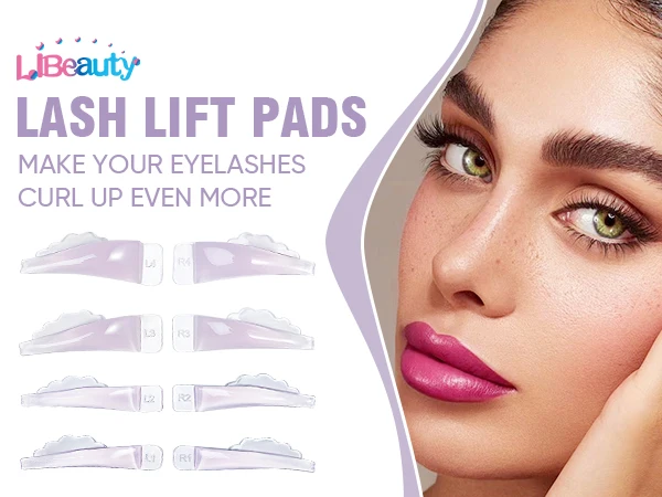 Libeauty Lash Lift Lamination Shield Glueless Eyelash Perm Rods Self Sticky Perming Rod Eyelash Lifting Pad Lash Lift Rod