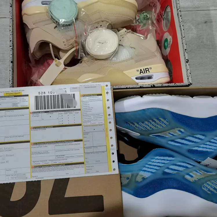 Оптовая продажа, Белые Повседневные Кроссовки AJ 1, модные мужские и женские детские кроссовки 1:1 yeezy 350 700, брендовая спортивная обувь