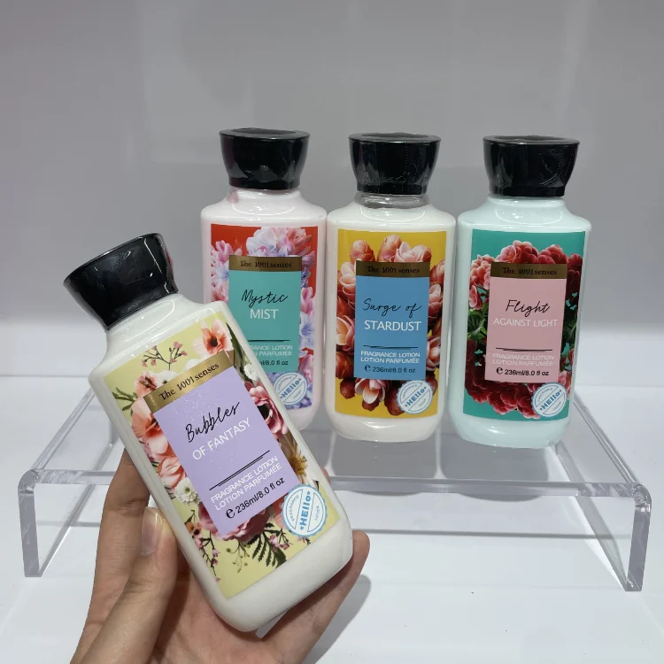 Fragrance Body Lotions 263ml Skin Care Soft Smooth Moisturizing milk private label body lotion for ladies