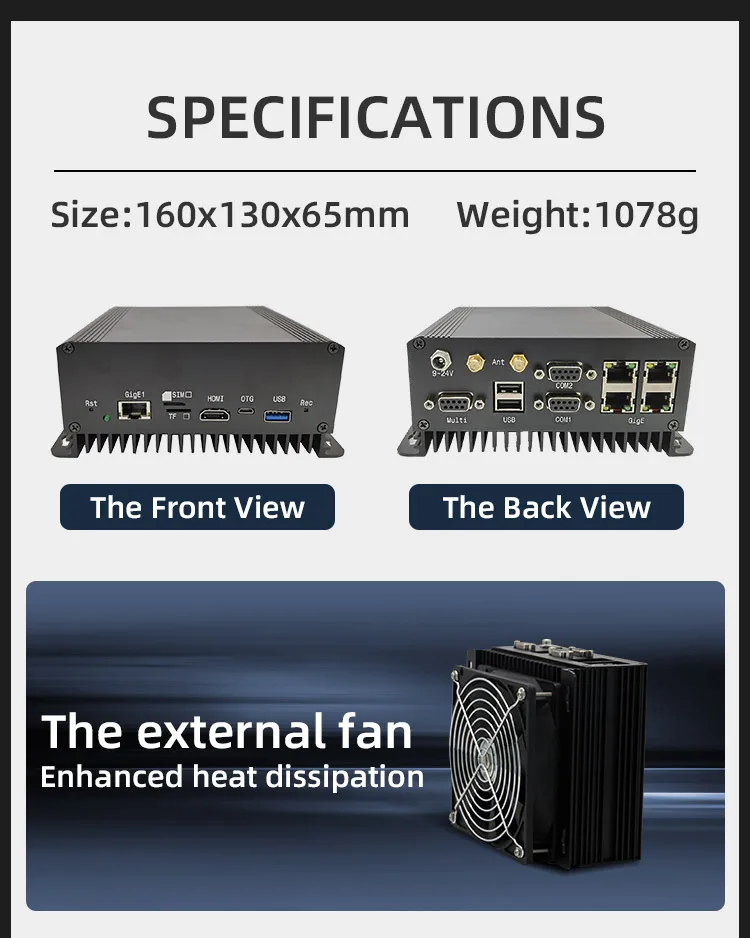 Plink AI NANO-SYS-2006 Embedded Computer IPC