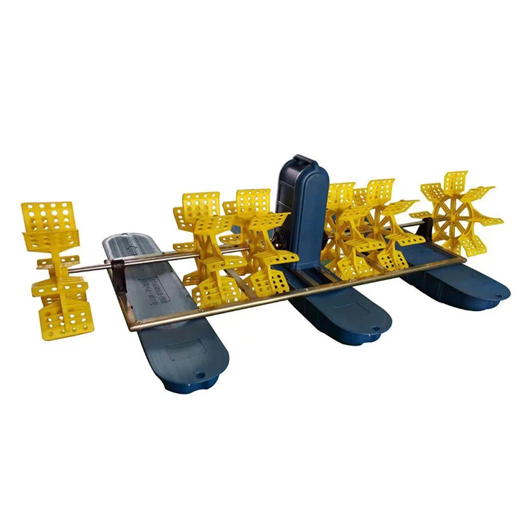 6 Impeller 201 Stainless Steel 2.2Kw 220V Paddle Water Wheel Paddlewheel Aquaculture Machine Aerators