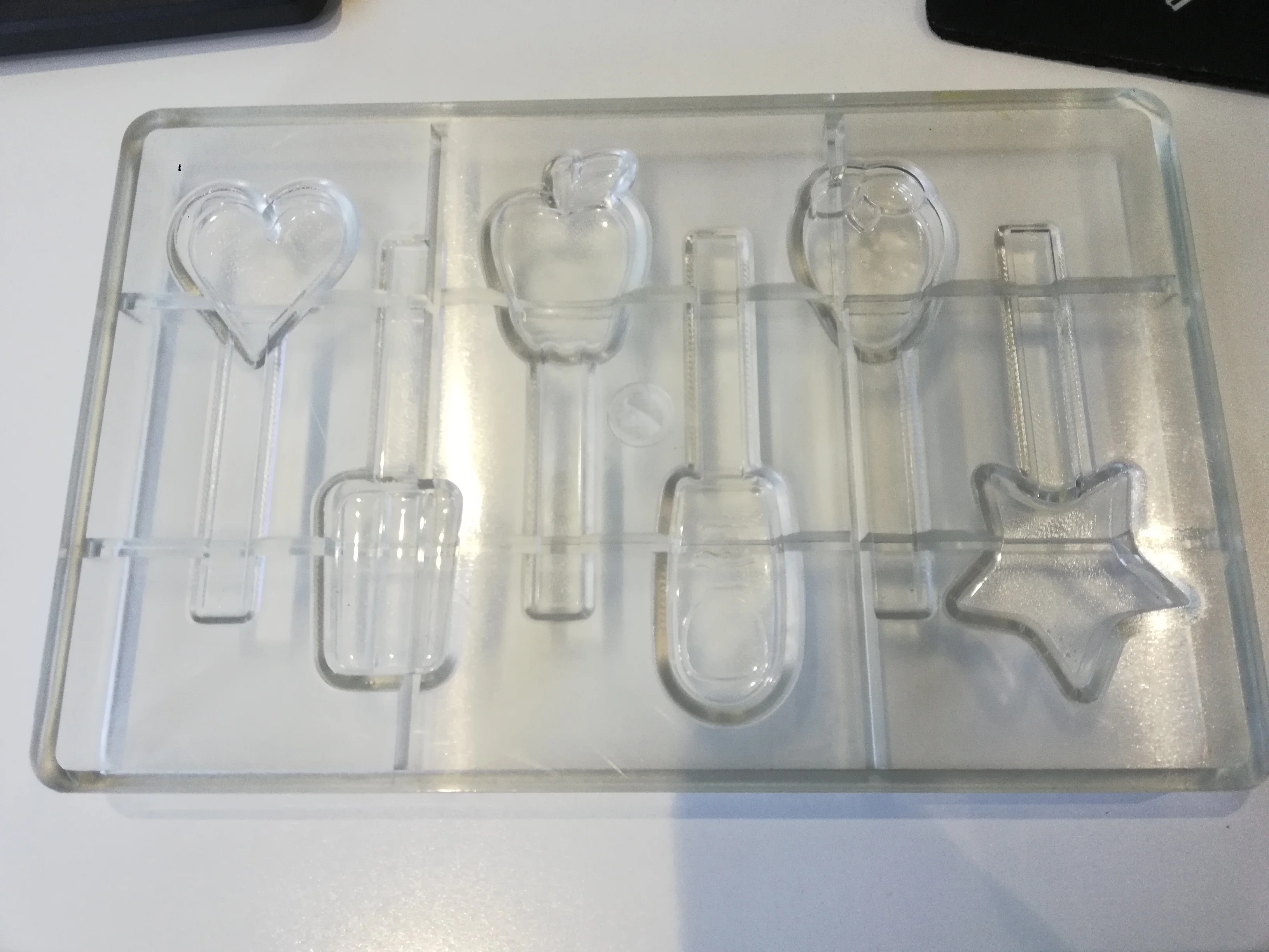 PC molds for chocolate shell making machine/chocolate bar production line chocolate making machine